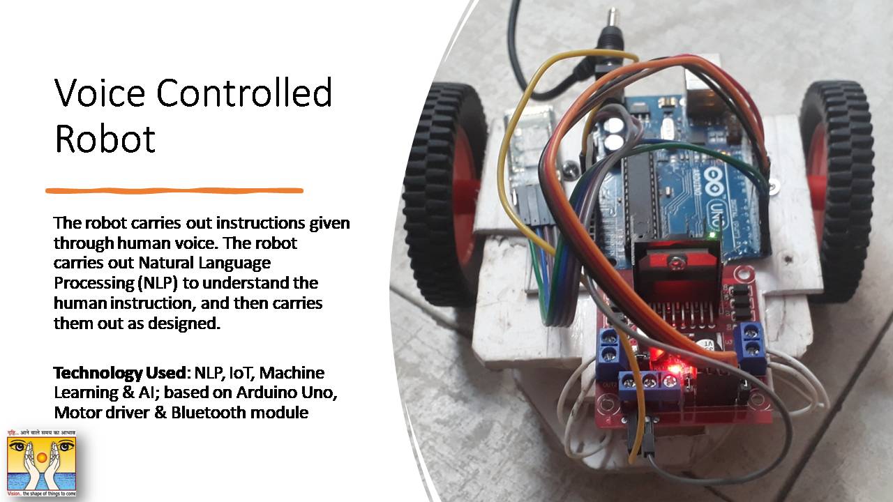Voice Controlled Robot